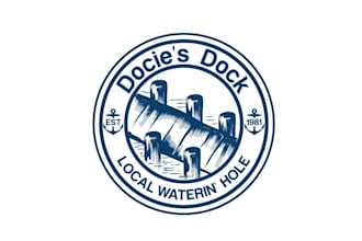 design best quality monogram beer bar logo