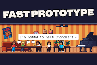 create a 2d gameplay prototype in unity