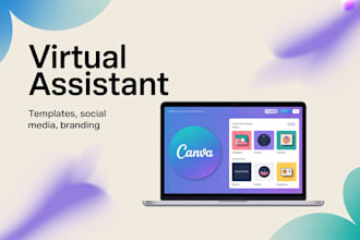 be your canva virtual assistant for all your design needs