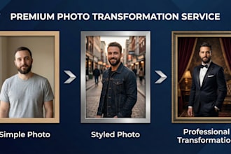 turn your photo into any outfit style or scene realistically
