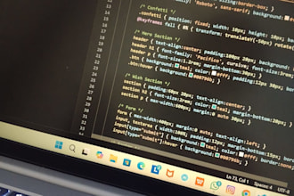 create a modern and responsive HTML landing page