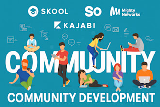 setup mighty network community skool community circle so kajabi online community