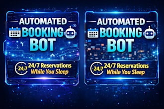 build automated reservation bot, auto reserve bot, tix bot, booking bot