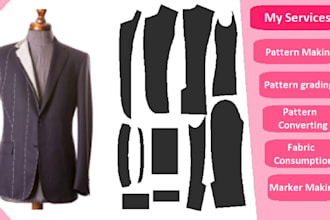 create custom sewing patterns for your apparel designs