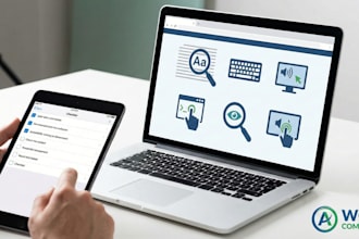 test your website and app using screen reader for accesibility