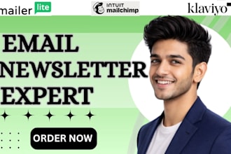 setup and design mailerlite newsletter mailchimp landing page klaviyo automation