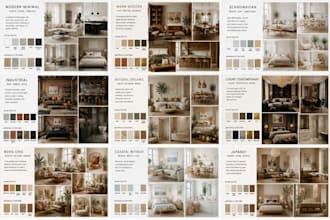 create an aesthetic interior moodboard for your room