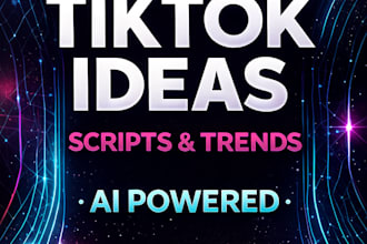 ai tiktok video ideas, scripts and trend research