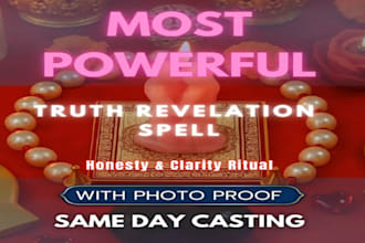 cast powerful truth spell, reveal fast hidden secret  obsession spell ex back
