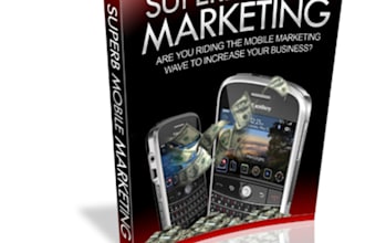 give you an Mobile Marketing ebook product with Master Resell Rights, Sales Copy and minisite