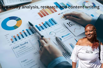 do case study analysis, research and content writing