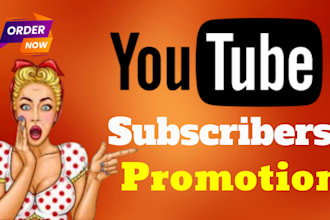 do youtube followers promotion on your channel organically