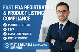 fast fda registration and product listing compliance