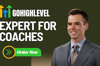 set up gohighlevel CRM system funnel automation for coaching businesses