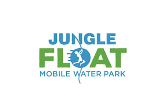 made wordmark floating water park selling logo