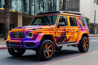 design professional car wrap, car wrap, vehicle wrap design