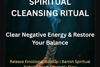 remove negative energy clearing spell, clean your karma, karmic block removal