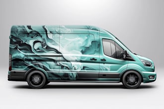 design car wrap vehicle wrap truck wrap racing car wrap