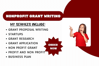 do startup business plans non profit grant proposal writing and charities