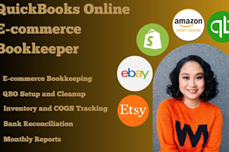 handle ecommerce cogs, payouts, and bookkeeping in qbo
