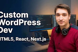 build a custom wordpress website aimed at conversion
