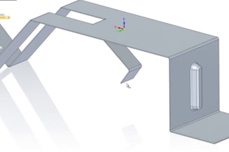 design 3d welded structures, sheet metal and machine parts for manufacturing