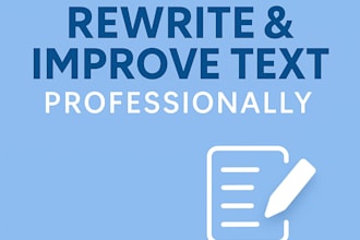 rewrite, rephrase, and improve your text to make it clear and professional
