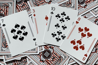design custom playing card box mockup card template fantasy card art tuckbox