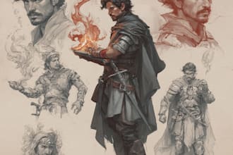 your dnd character, party, or oc