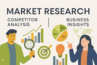 conduct in depth market research and competitor analysis for your business
