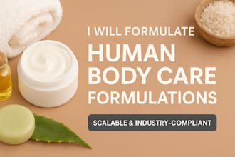 create premium body wash, scrubs, and hygiene formulations body care products