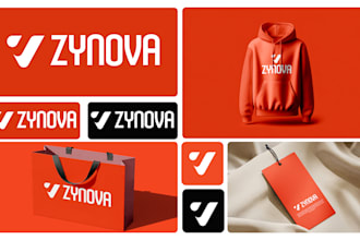 design logo, brand style guide, complete branding kit and business stationery