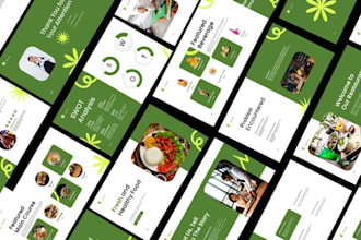 design professional pptx presentation and company presentation slides