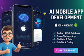 ai mobile app development, android and IOS app