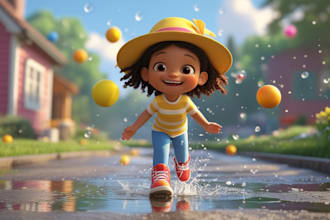 illustrate children book illustration, children picture book illustration