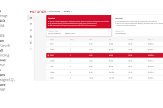 setup and configure hetzner cloud and robot servers