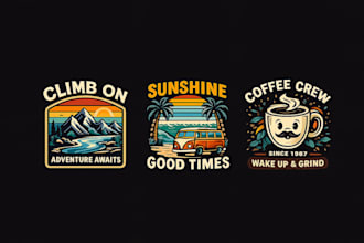 design unique tshirt and merch graphics ready for printing