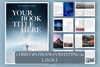 format, design christian ebooks, daily devotionals and prayer journals for KDP
