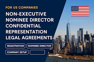 provide nominee director services for US, UK  company