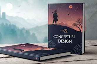 make conceptual design or book cover