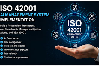help your organization implement iso 42001 ai management system