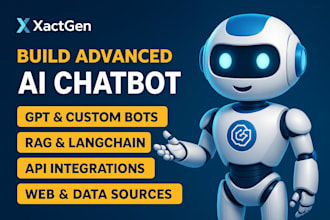 build advanced ai chatbot with gpt, rag, langchain and API integrations