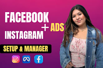 setup meta ads campaign, facebook ads and instagram ads campaign