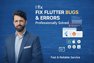 fix flutter crashes, build errors and UI bugs in 24 hours