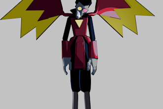 do stylized 3d character modeling