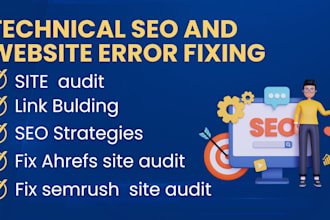 fix website ahrefs site audit, semrush seo audit