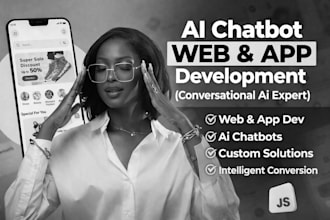build ai website, ai app, ai software with UI UX design and ai agent integration