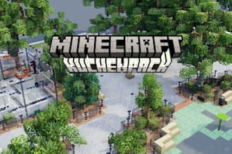 create custom minecraft resource park texture park pixel art minecraft server