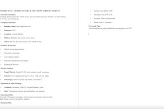 write your business plan