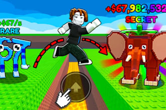 develop roblox brainrot game, tsunami roblox game grow a garden, simulator game